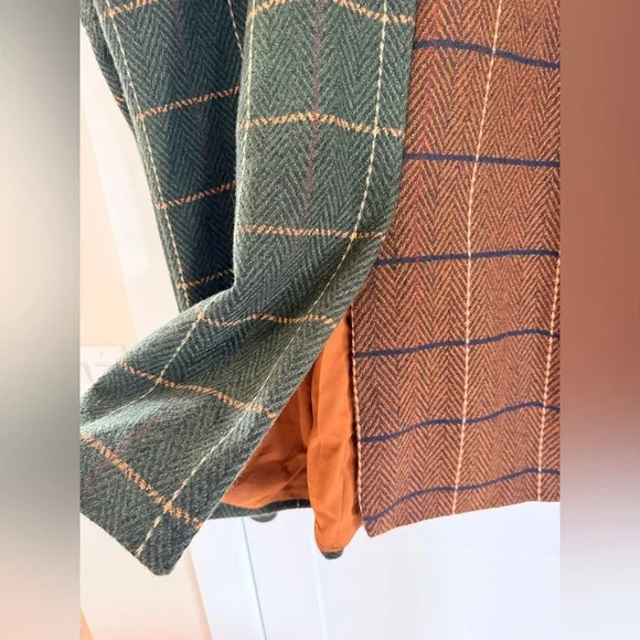 Dressed in Lala OG Scorpio Coat Brown/Green Size 2X/3X - Picture 11 of 11